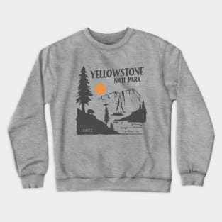 Yellowstone National Park Apparel Crewneck Sweatshirt